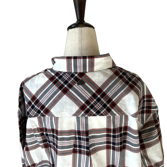 Barbour Bethwin Button Down Plaid Shirt in Cloud Check - Picture 6 of 14